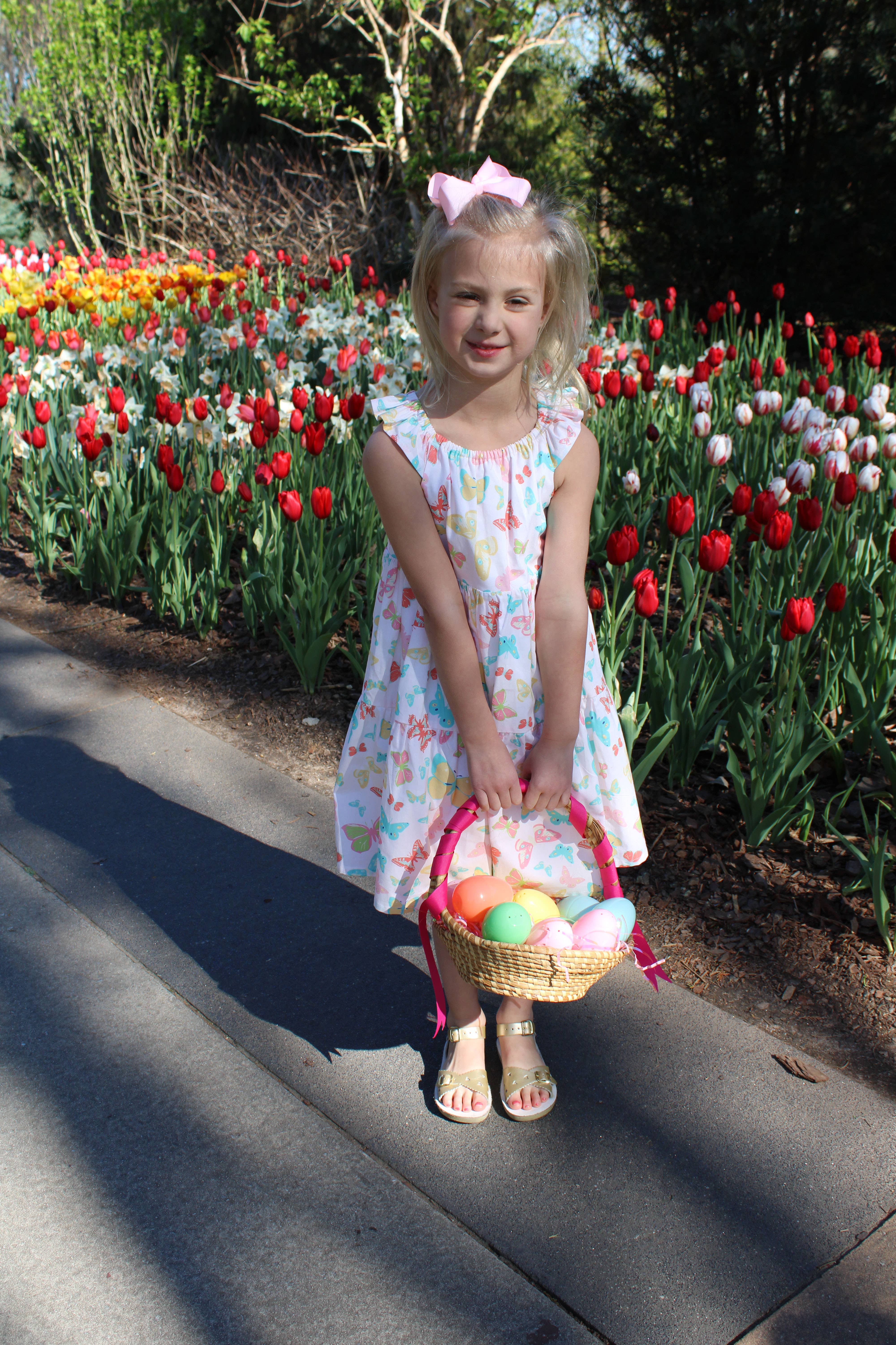 Minna - Wholesale Dress - Kids - Tiered Twirl Dress - Butterfly Ballet Petal Pastels15