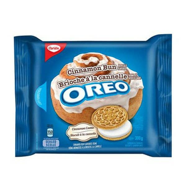 Pops Distro Inc - Vendita all'ingrosso Biscotti - Oreo Cinnamon Bun 261g (Canada) Confezione da 60