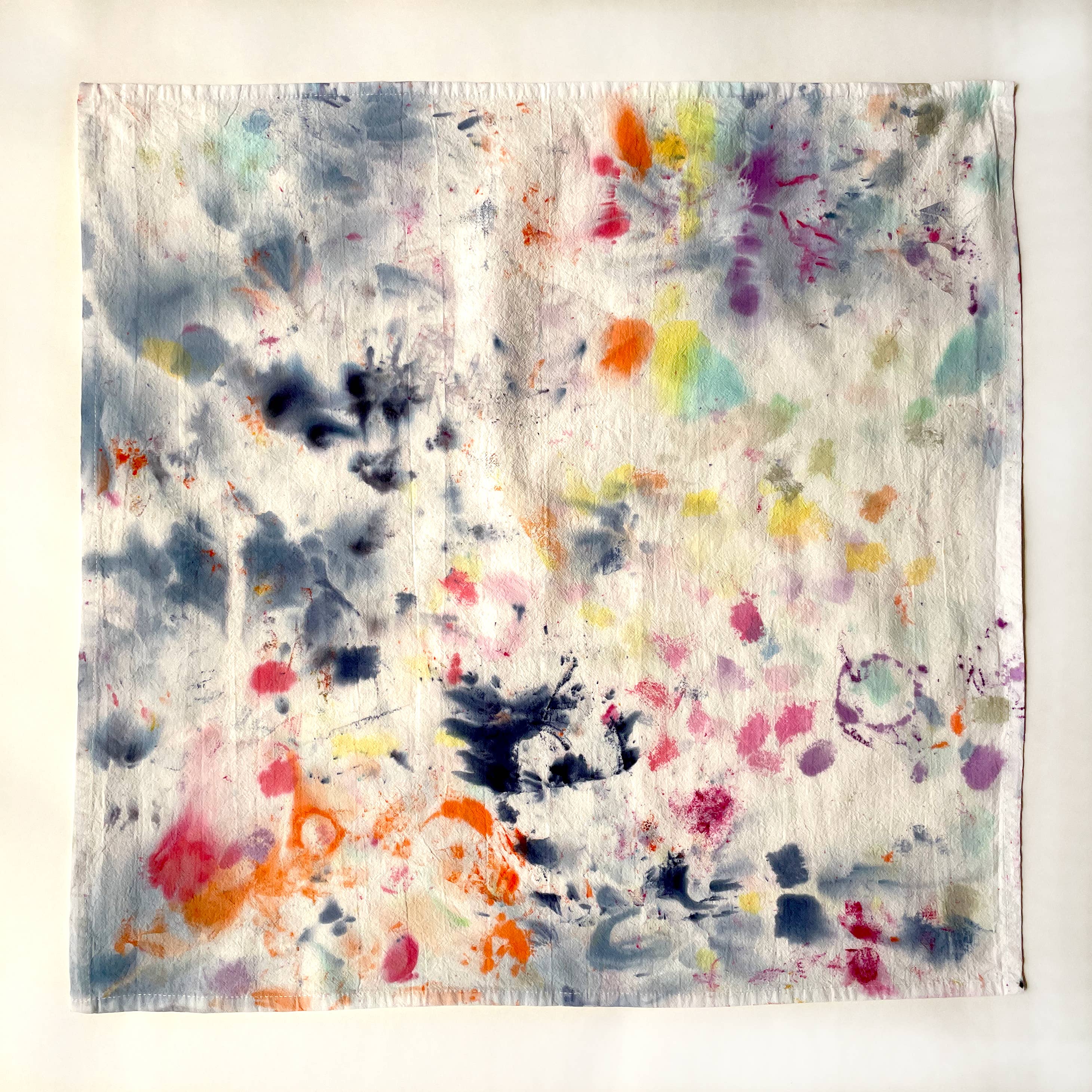 Merle Works - Wholesale Tea Towel - Happy Accident Hand-dyed Tea Towel7