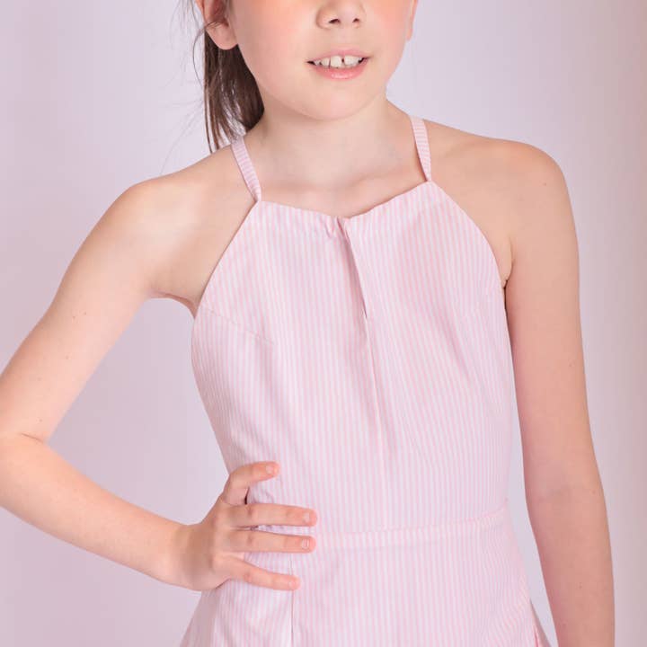 Infantium Victoria - Wholesale Dress - Kids - Zero Waste Pink Flower Girl Dress4