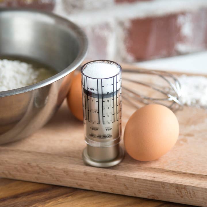 Fox Run Brands - Venta al por mayor Tazas medidoras - Mini vaso Adj-A-A KitchenArt Pro, satinado, 4 x 1,38 x 6,75 pulgadas1