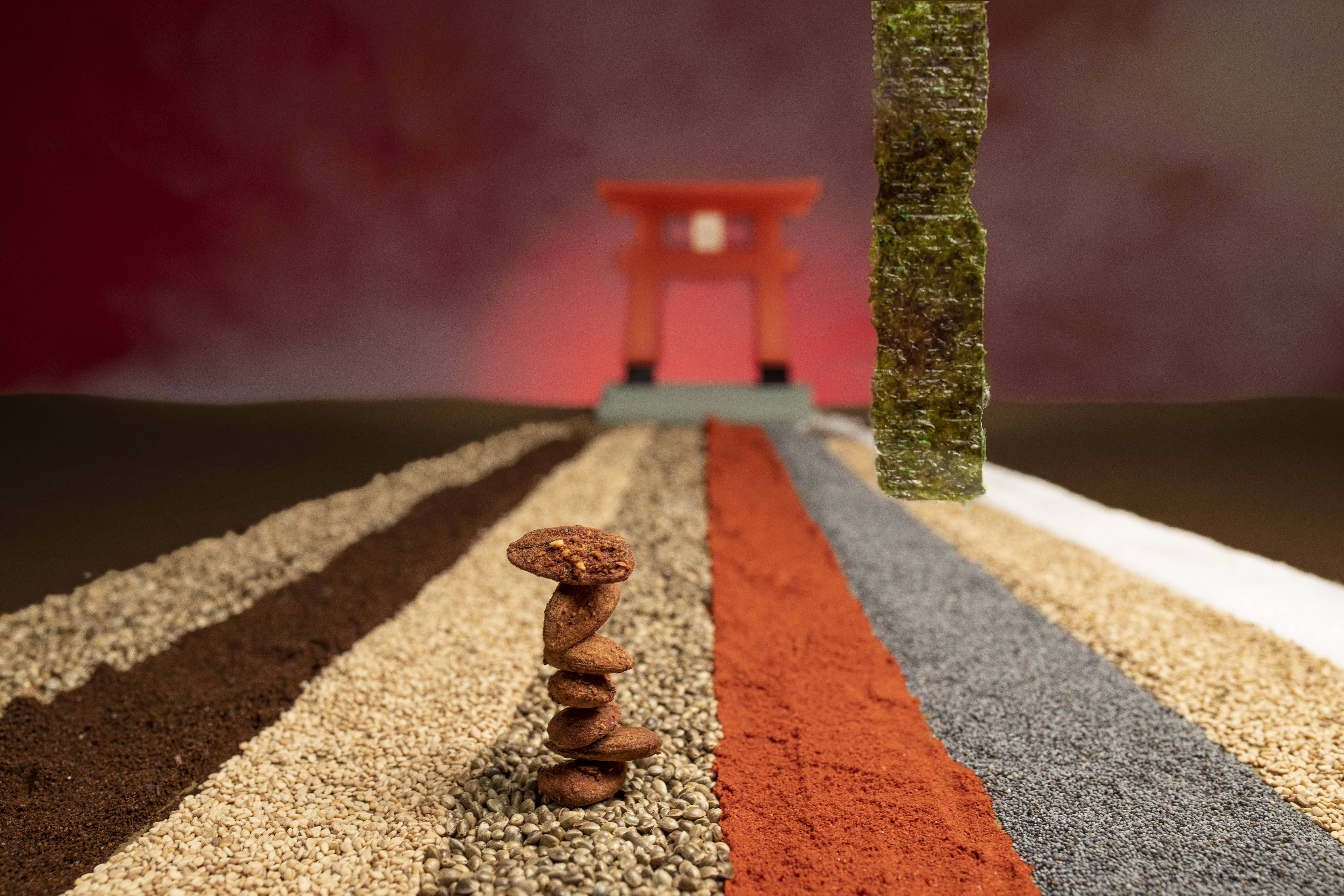 GOURMAPES - Wholesale Nuts - Spicy Shichimi Almond - 90gr1