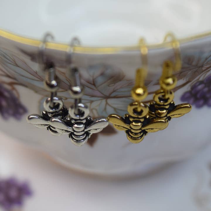 Honeybee Earrings for wholesale by Boxford Comma