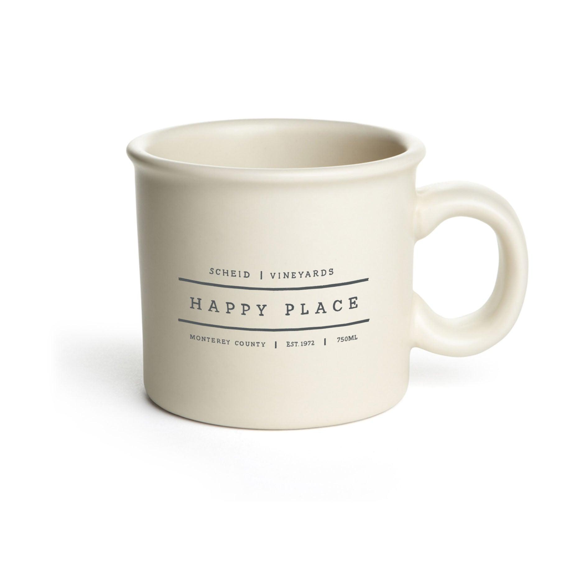Mercantile 12 - Wholesale Coffee Mug - Custom HAPPY PLACE COLLECTION 14 Oz. Chunky Ceramic Mug9