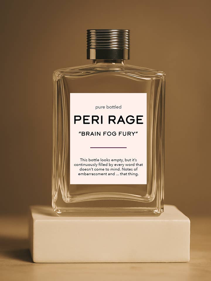 Bouteille de Rage de Fureur de Brouillard Cérébral pour la vente par PERI RAGE