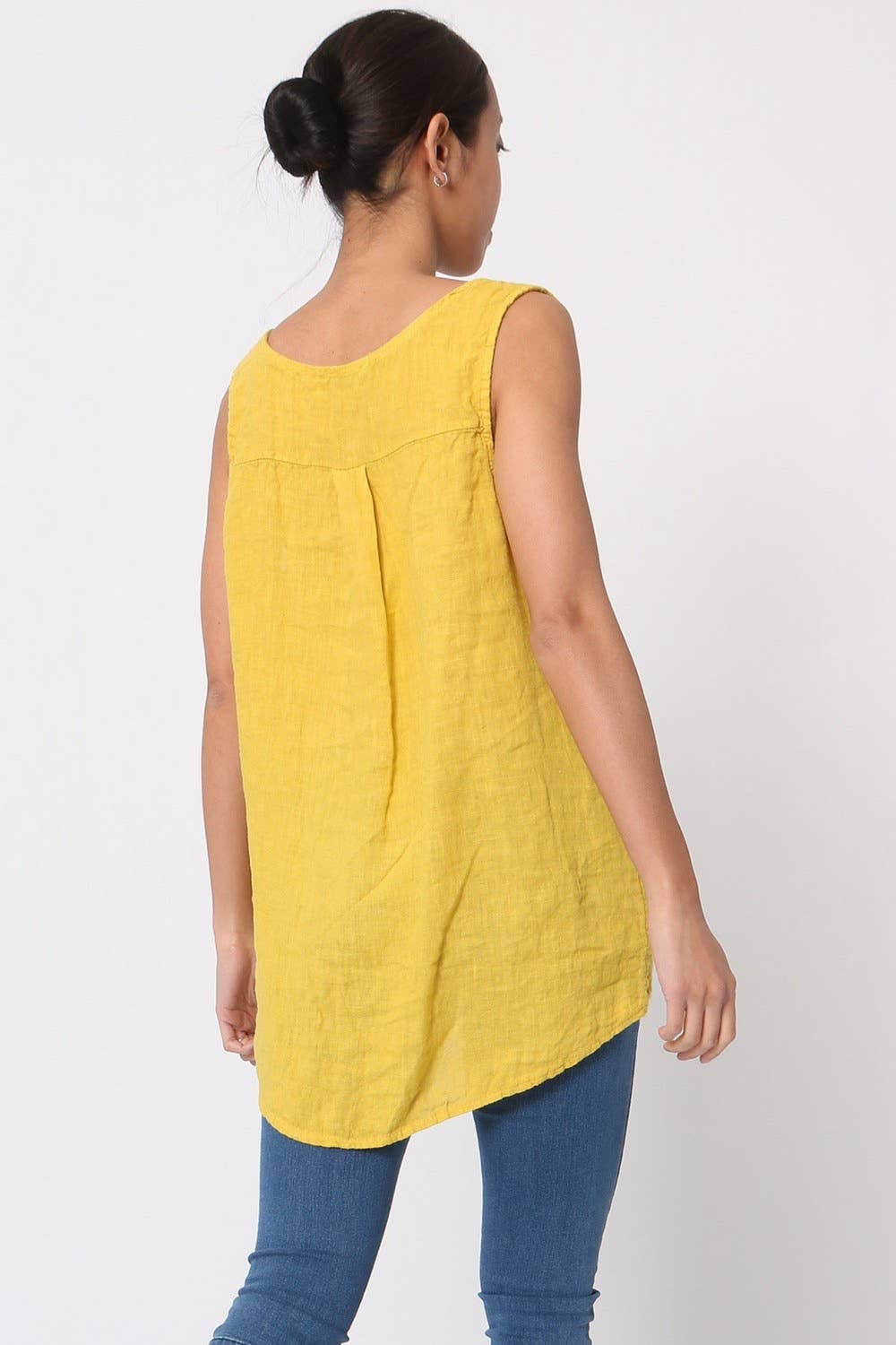 LÉA & LUC - Wholesale Tunic - Women's - 100% Linen Tank Top REF. 380092