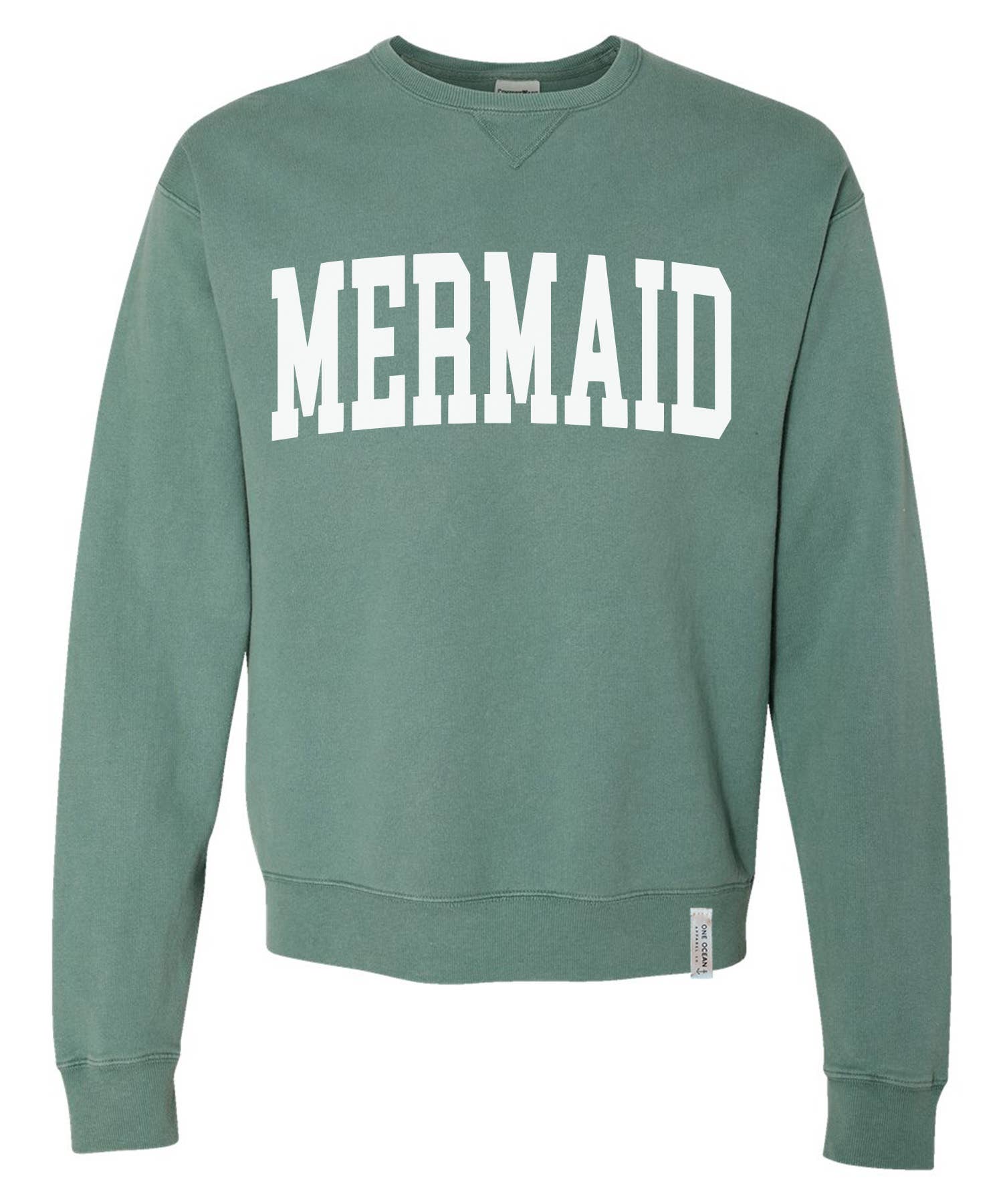 One Ocean Apparel Co.. - Wholesale Graphic Sweatshirt - Unisex - MERMAID Crewneck - CUSTOM COLORS12