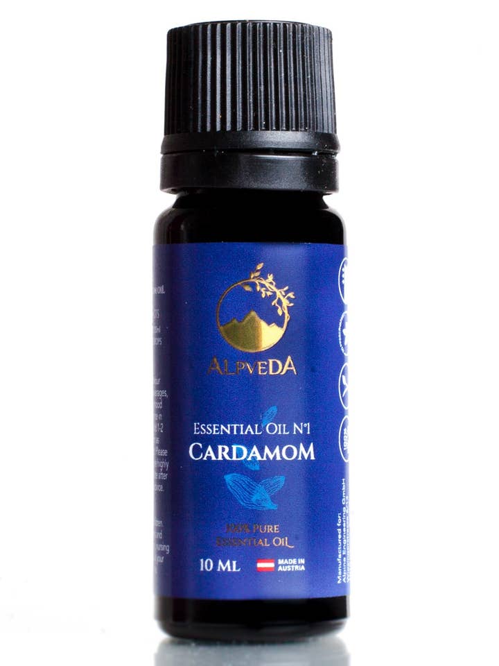 Alpveda kardemumma eterisk olja för wholesale av Alpveda