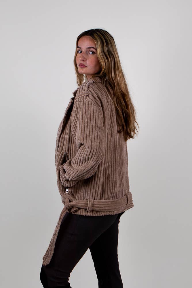 KZELL PARIS - Vente Veste – femme - PERFECTO EN VELOURS COTELÉ1