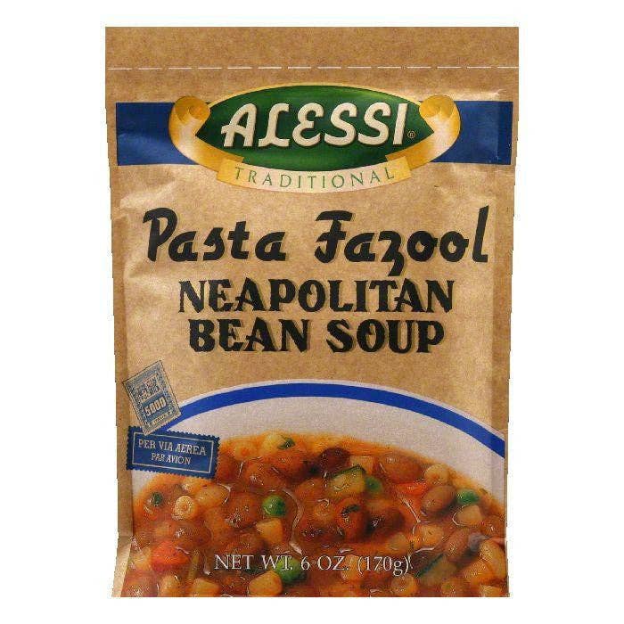 KeHE Distributors, LLC - Wholesale Pasta - Alessi Soup Pasta Fazool Neapolitan Bean, 6 OZ0