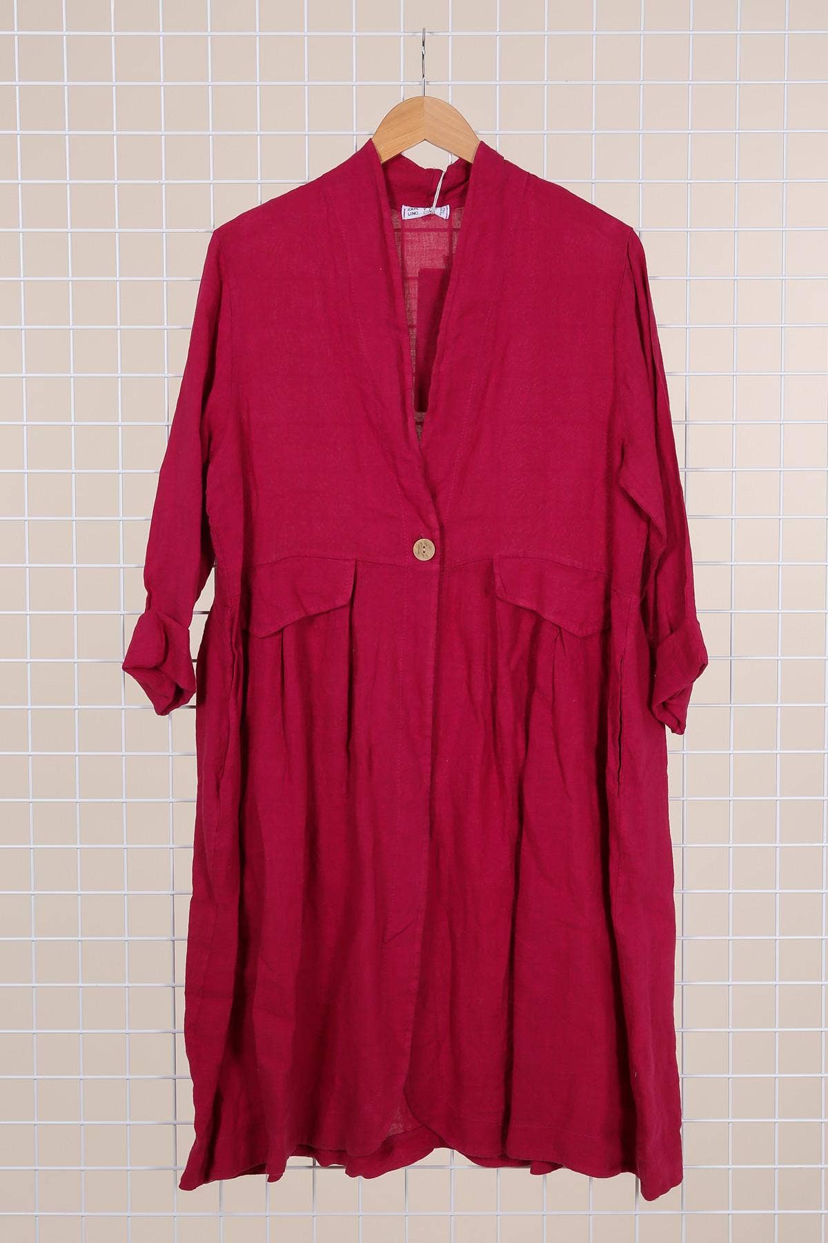 la maison des fibres naturelles - Wholesale Jacket - Women's - 62411 100% linen jacket made in Italy13