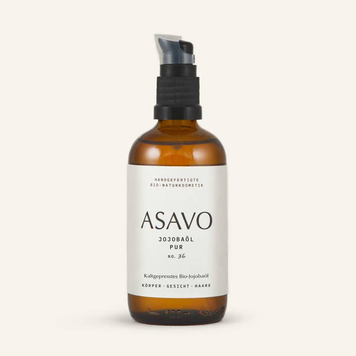 Jojoba Oil Pure | organic, vegan, sustainable | Body Oil Gift for wholesale by ASAVO