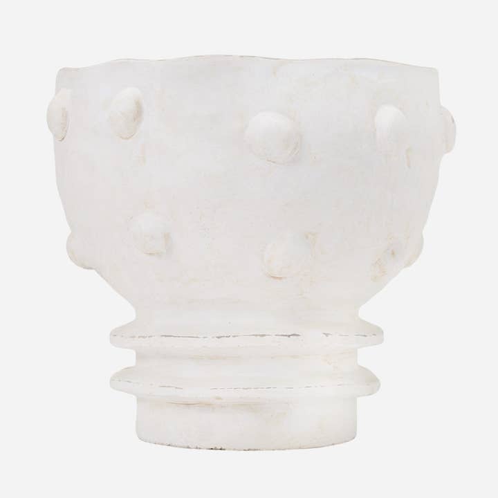 Jubilee Bulb Short Vase for wholesale by Kavana Decor by The Import Collection