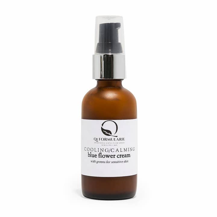 Blå Blomkräm Med Gröna För Känslig Hud för wholesale av Qi Formularie