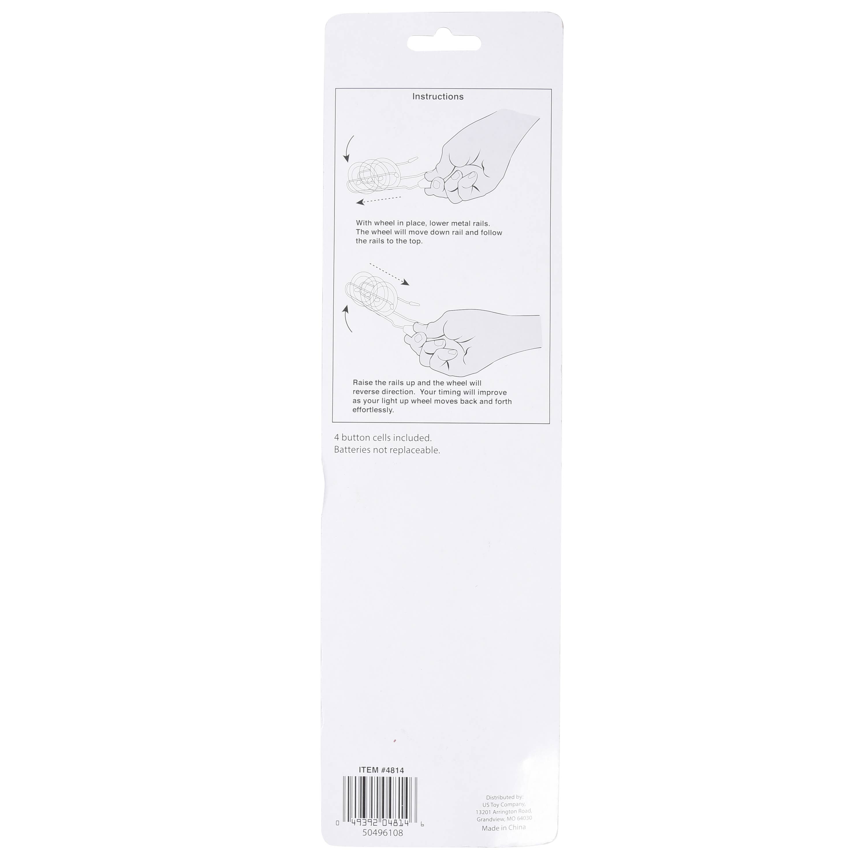 US Toy Company - Wholesale Light-Up Toy - Kids & Baby - Light Up Magic Wheel  12-unit case pack2