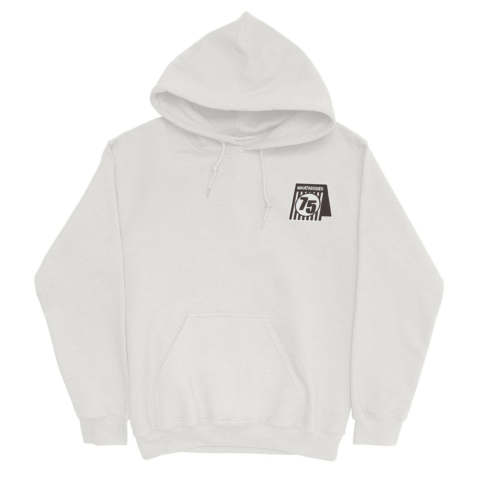Vintage White Whataburger x Sendero Whatarodeo Hoodie for wholesale on Faire4