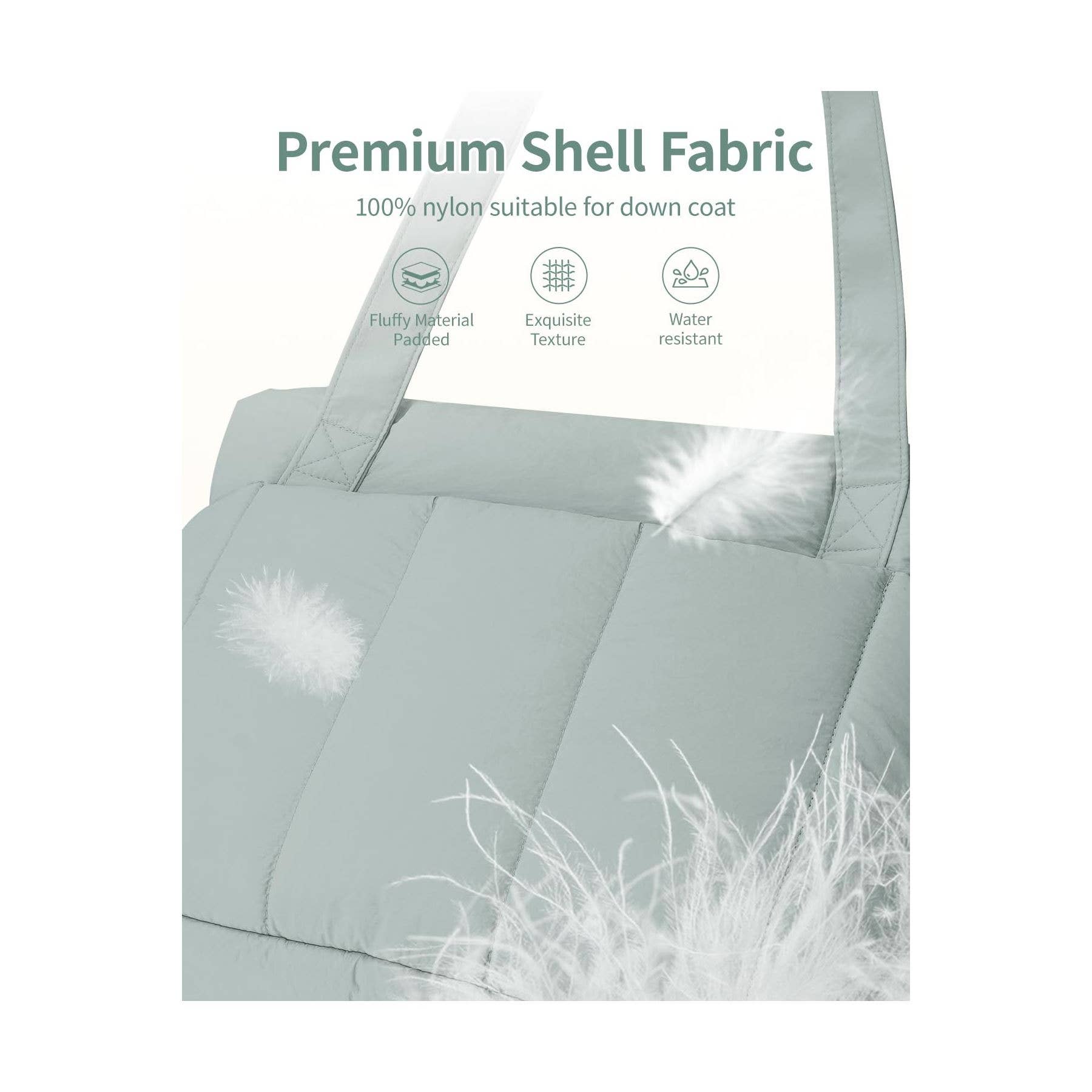 NARWEY INC - Vendita all'ingrosso Borsa tote - Donna - Borsa da viaggio Narwey Puffer per donne, adatta come bagaglio a mano.15