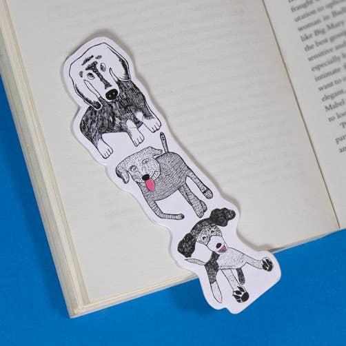 Arthouse Unlimited- Recycled PU Bookmark - DOGALICIOUS for wholesale by Portico Designs