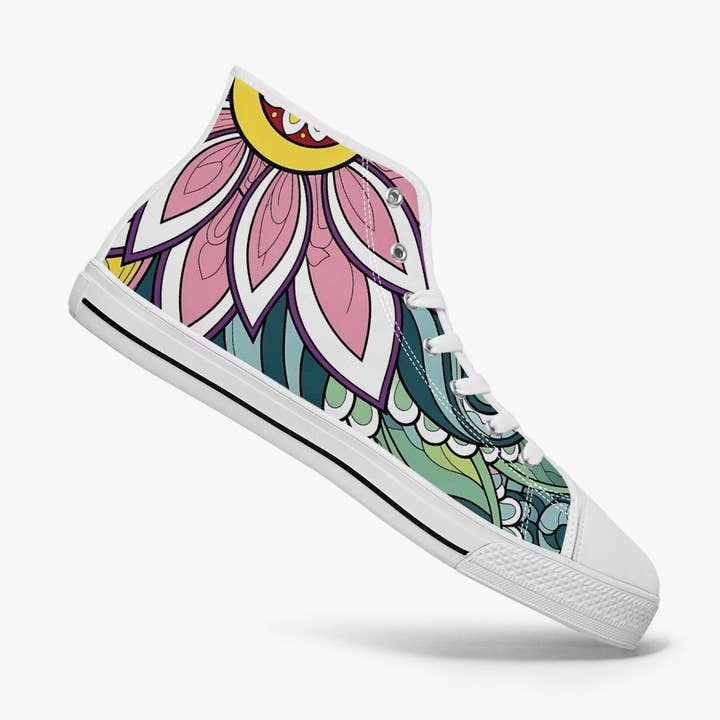 Camiseta alta Flow Mind's Eye (pop floral) para venta al por mayor de Alma