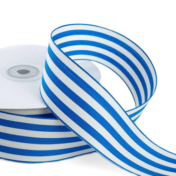 Factory Direct Craft – fita para embrulhar presentes por atacado – Fita Listrada de 1-1/2" 10yd x Bobina - Cores à Escolha