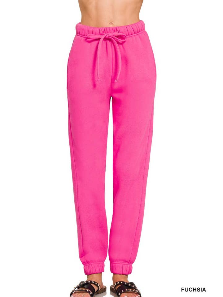 Vanilla Monkey - Wholesale Lounge Sweatpants/Joggers - Women's - Fleece Jogger Sweatpants With Pockets8