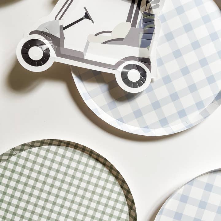 Josi James - Wholesale Disposable Plate - Golf Cart Paper Party Plates4