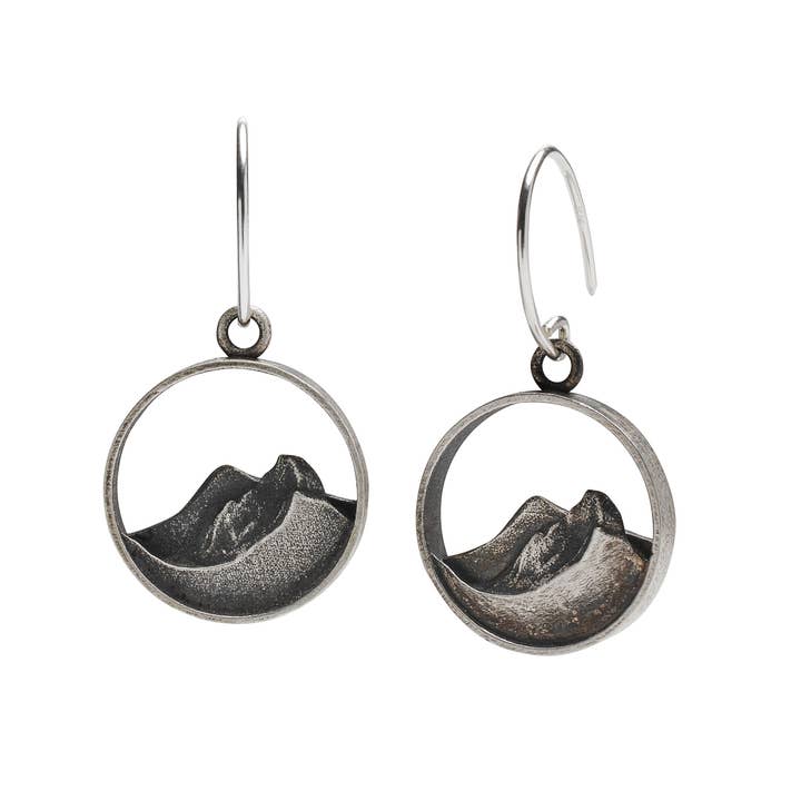 Half Dome earrings for wholesale by Courtney Reckord Jewelry