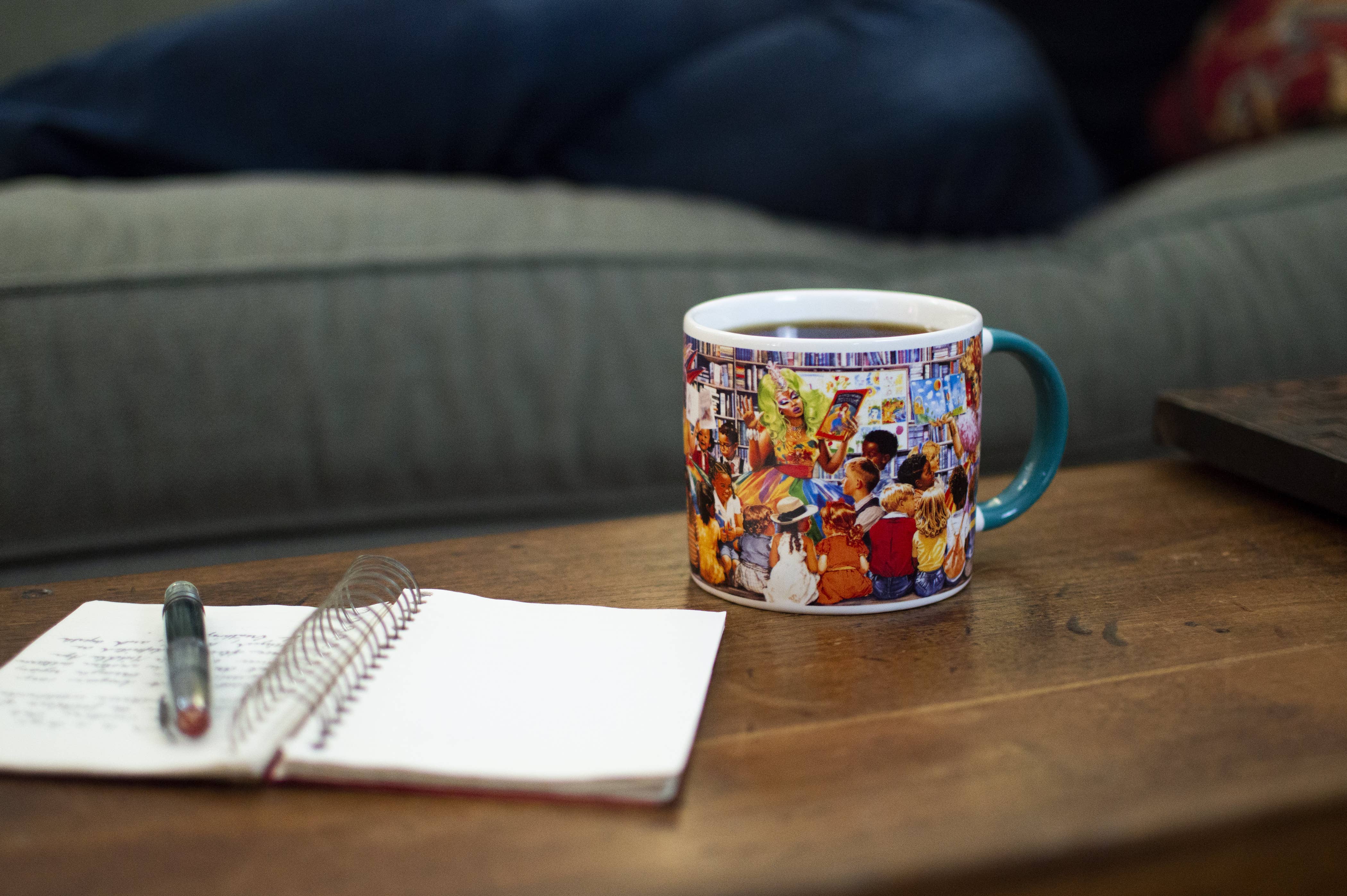 Unemployed Philosophers Guild - Wholesale Coffee Mug - Drag Story Hour Mug3