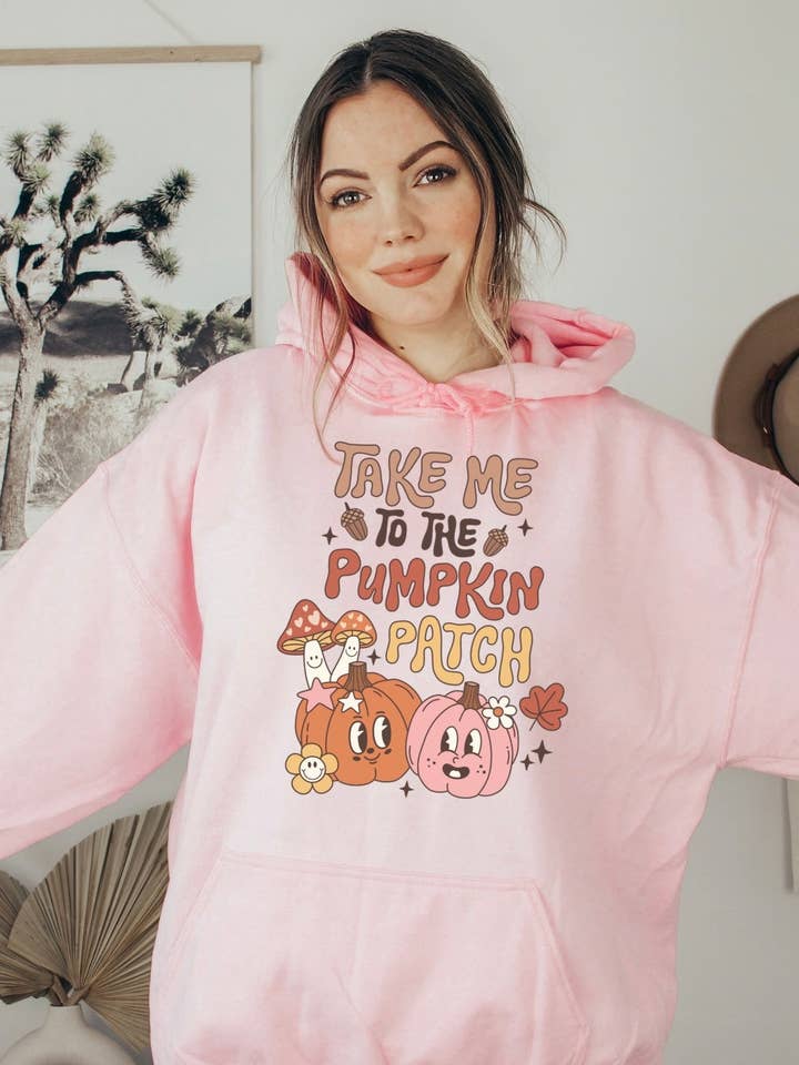 Pumpkin Patch Hoodie för wholesale av Shop Alloe | Print & Media Co.