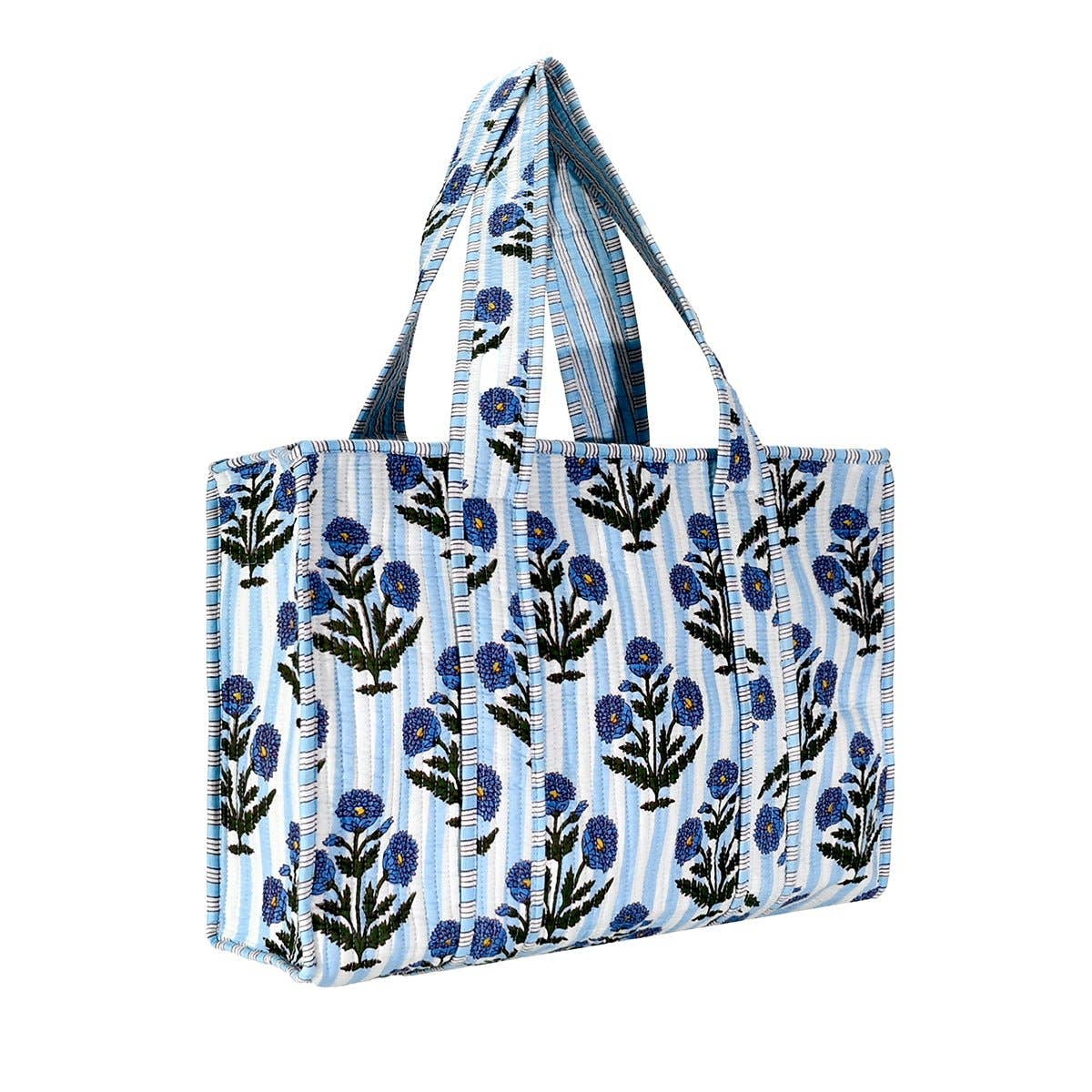 BNB Crafts Inc. - Wholesale Tote Bag - Women's - Cotton Block Print Tote Bag- Small & Large1