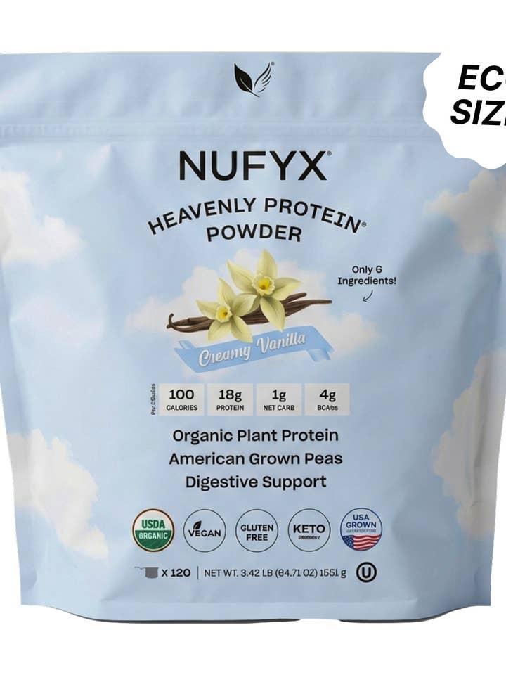 Poudre Protéinée Céleste, Vanille Crémeuse - 1,54 kg (120 doses) pour la vente par NUFYX