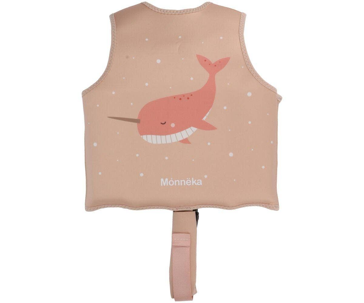 Tutete - Wholesale Life Jackets - Kids & Baby - Narwhal Peach Learning Float Vest1
