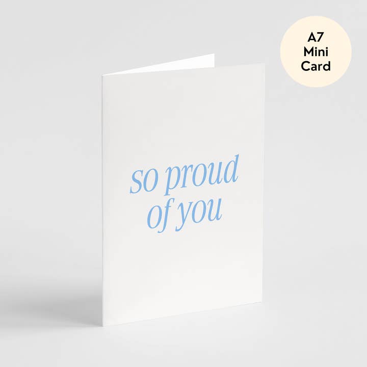 Popsy Press - Wholesale Congratulations card - So Proud of You Card | Mini Congratulations Card, Graduation1