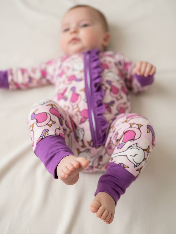 Meisje Eend Eend Gans Zippie voor wholesale door Mommy & Wren