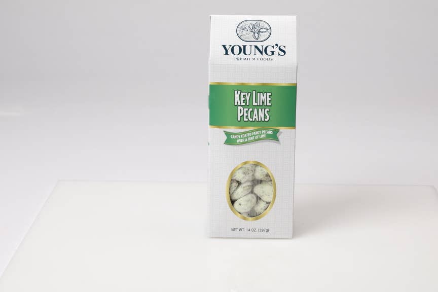 Young’s Premium Foods - Vente Noix - Clé Citron Citron Pecans 14oz Boîte1