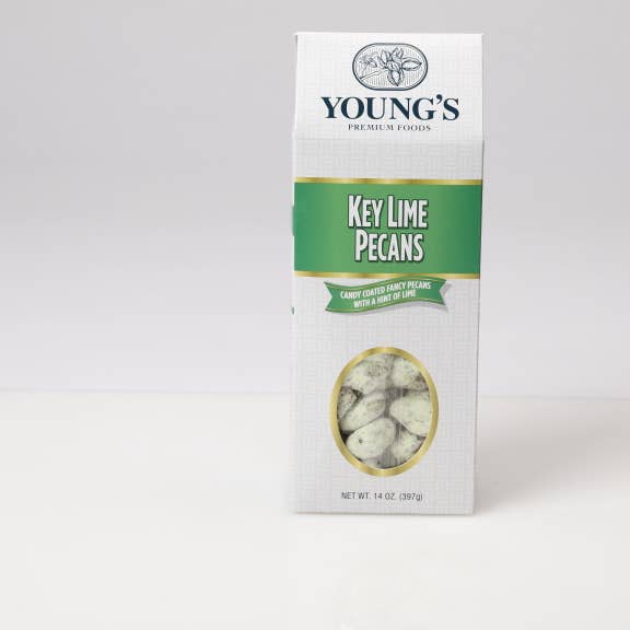 Young’s Premium Foods - Vente Noix - Clé Citron Citron Pecans 14oz Boîte1