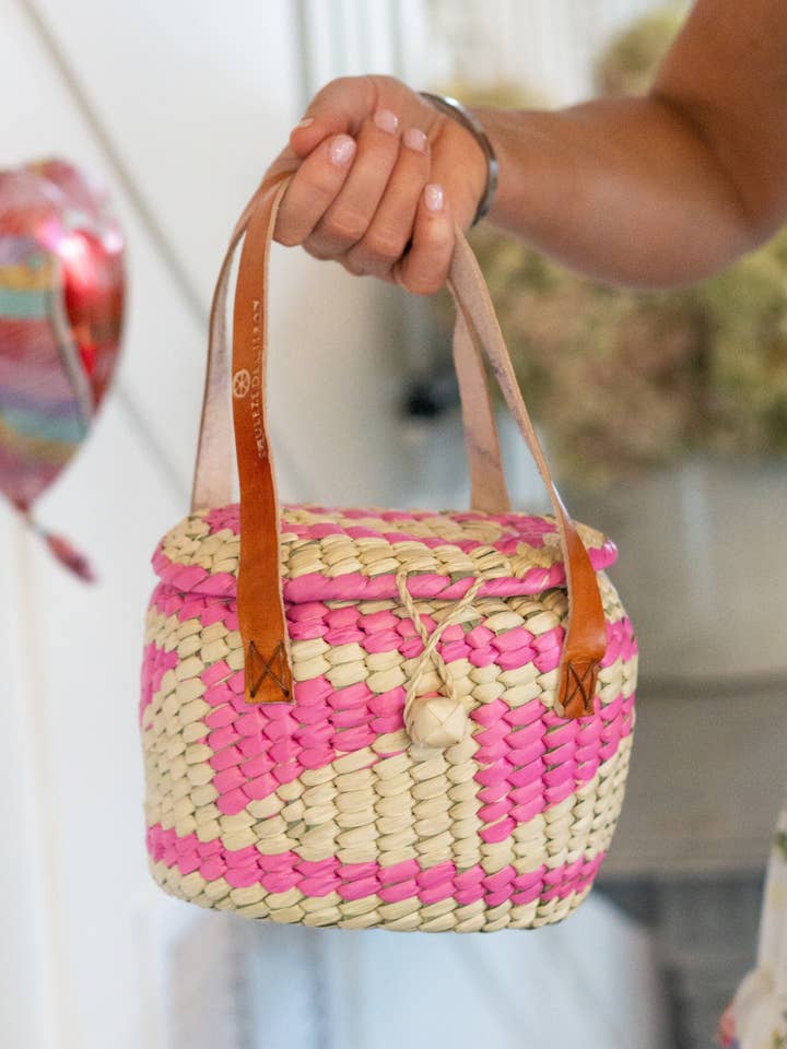 Rosa Tucker Basket Palm Citron for wholesale by Squeeze De Citron