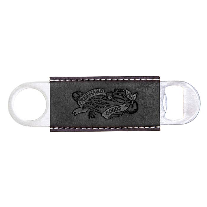 Freehand Goods - Wholesale Bottle/Wine Opener - Leather Bottle Opener