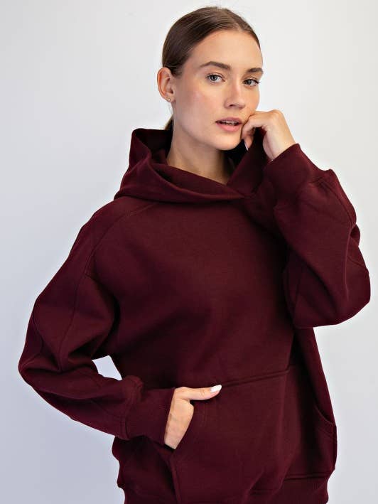 J383137-Oversized Hoodie aus Fleece-Terry für den Großhandel von Sunday Morning