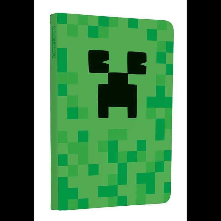 Insight Editions - #1 Pop Culture Publisher - Wholesale Gift Bag Set/Pack - Minecraft: Creeper Deluxe Gift Set (Journal, Charm, Pouch)1