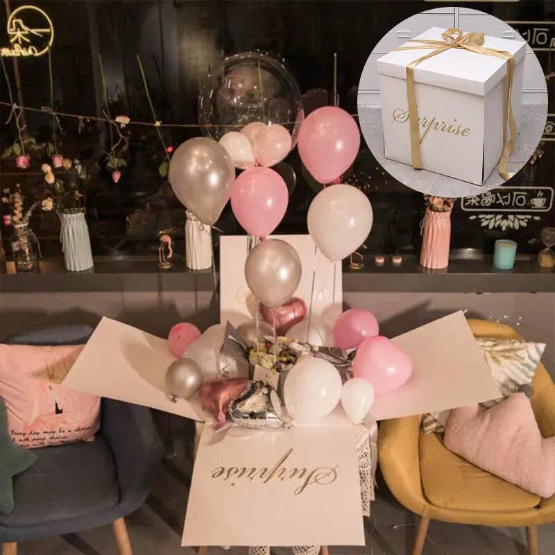 Elegant Design Supply - Wholesale Gift Box - Large Open Surprise Gift Box - Various Colors - For Gender Reveal / Gift / Proposal6