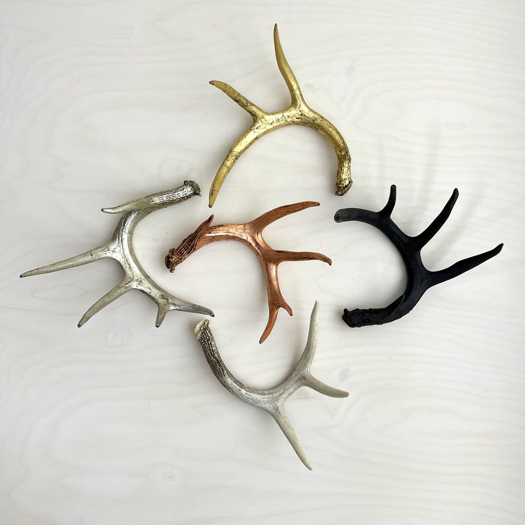 Farmhaus + Co. - Wholesale Decorative Tabletop Object - Antler Accents - Gilded10