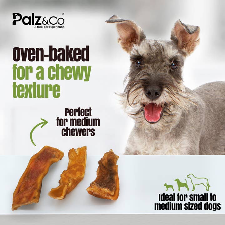 Palz&Co - Wholesale Pet Treats - Dog - Moodog Beef Cheek Bars - Pack of 68