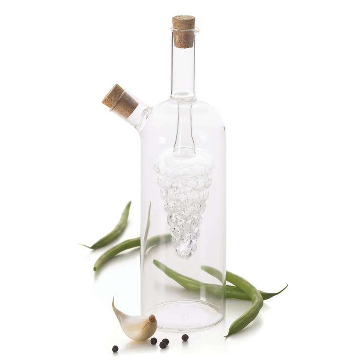 Transparent Colorless Soffio Oil/Vinegar Bottle for wholesale on Faire1