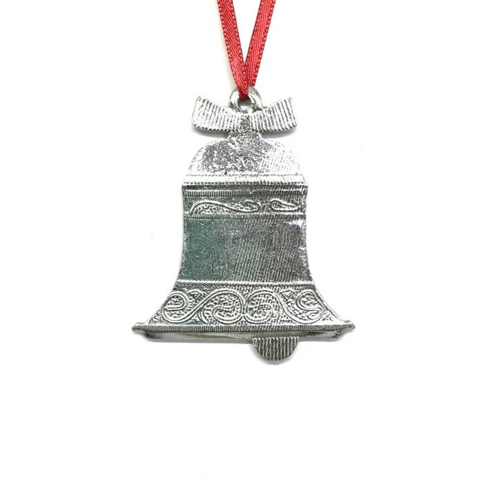 Music Christmas Ornament - Bell Gift for wholesale by House of Morgan Pewter
