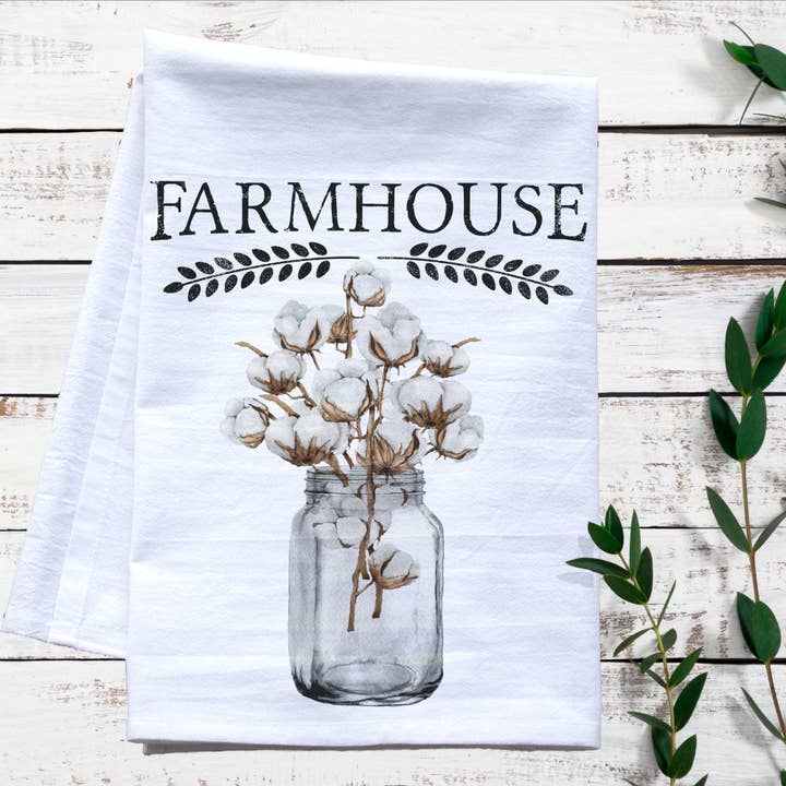 This Joyful Home - Wholesale Tea Towel - Farmhouse Flour Sack Tea Towel2