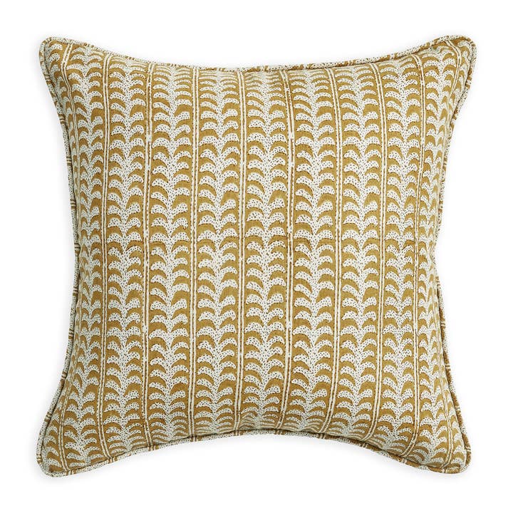 Walter G – Capa de almofada decorativa por atacado – Fronha Luxor Saffron0
