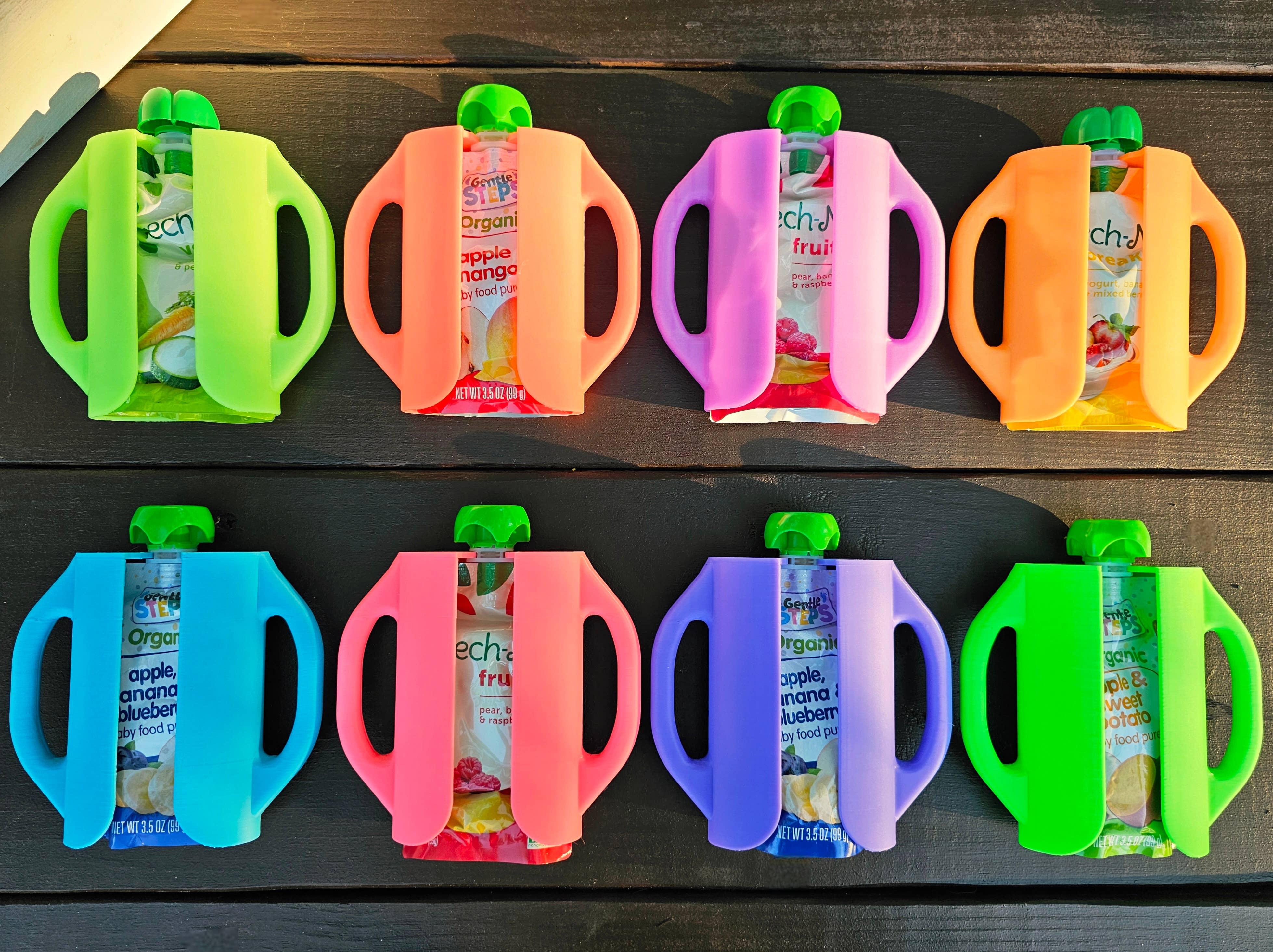 BD Lasers INC. - Wholesale Baby Bottle - 8 Colors- Squeeze Pouch Holder Baby Food2