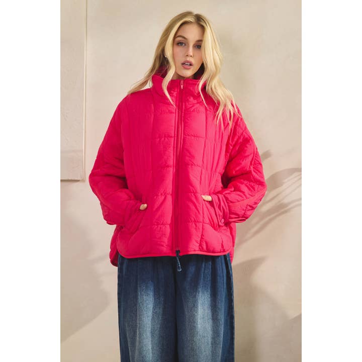 Veveret – wholesale Jacket – Women's – Zip Up Packable Puffer Jacket14