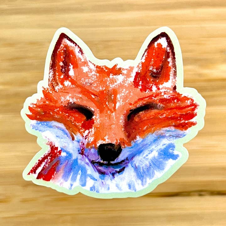 Räv | Vinylklistermärke för wholesale av Janine Payne Illustrations